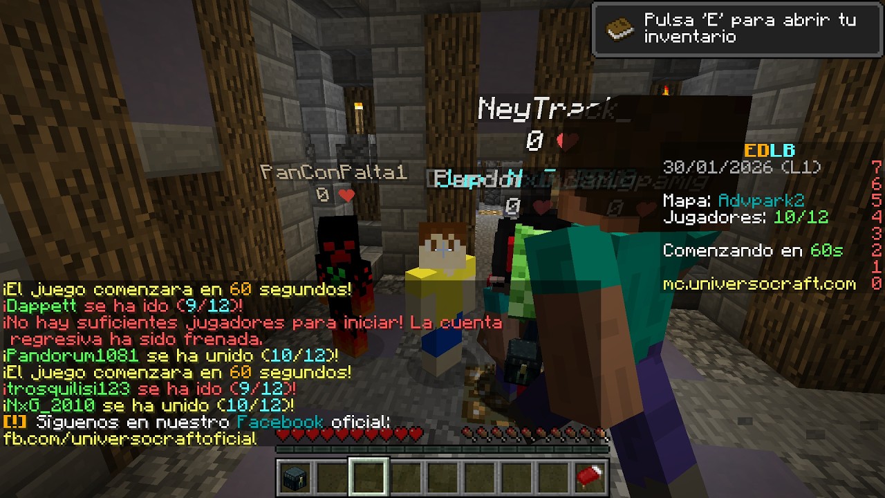 Especial 10 subs jugando Minecraft con mi voz (Para Bobicraft) @BobicraftMC #minecraft (PanConPalta)