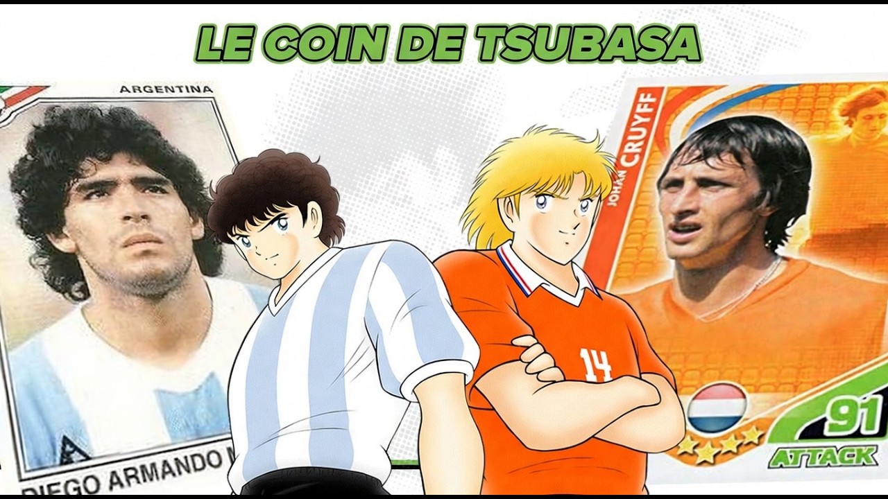 Tous les joueurs réels à l'origine des personnages de Captain Tsubasa (Olive et Tom)