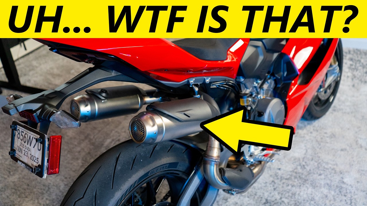The 2025 Ducati Panigale V2S has MANY Weird Quirks...
