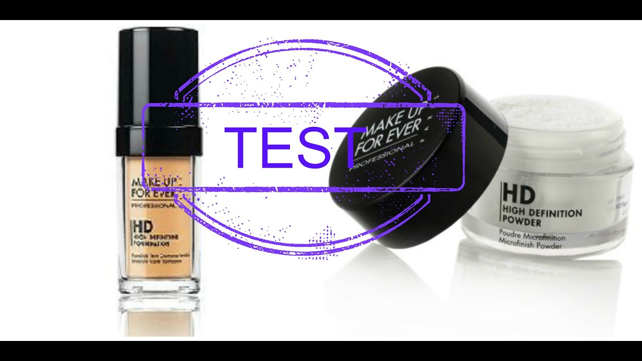 TEST MUFE podkład i puder HD (stara wersja)