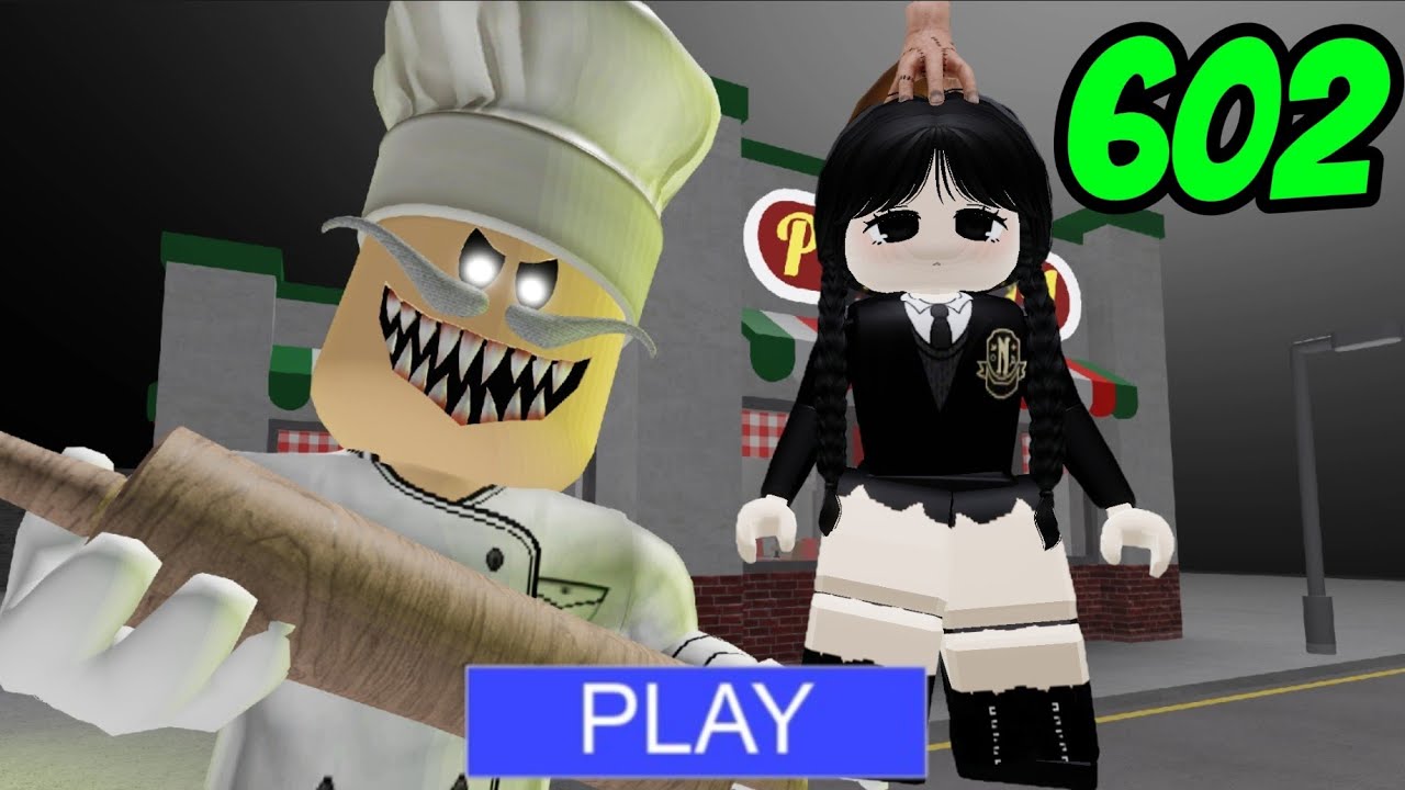 Escape Papa Pizza's Pizzeria! Let's escape from papa pizza's obby Gameplay Roblox 602 #roblox