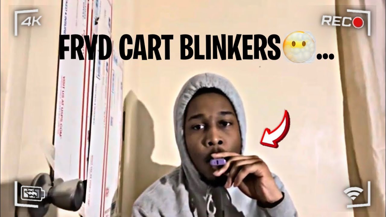 FRYD CART BLINKERS...😶&zwj;🌫️‼️