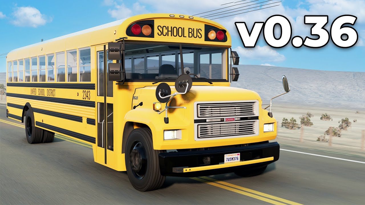 BeamNG Drive 0.36 Has Arrived... Here's What's New