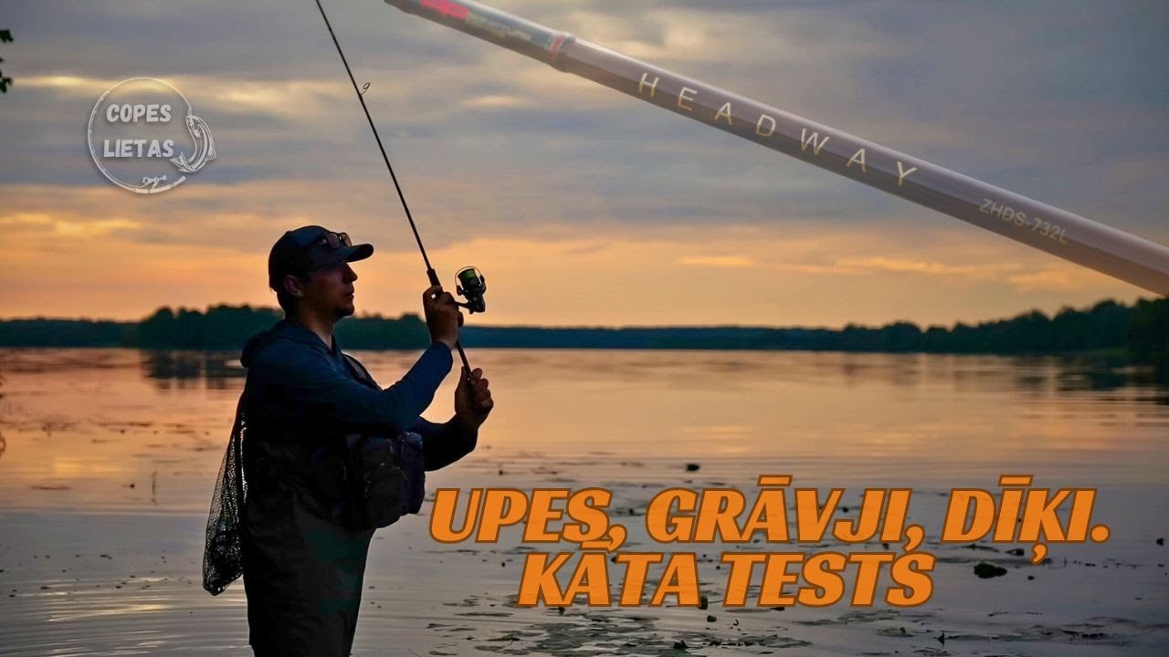 CopesLietas S2E14  Upes, grāvji, dīķi. Kāta tests