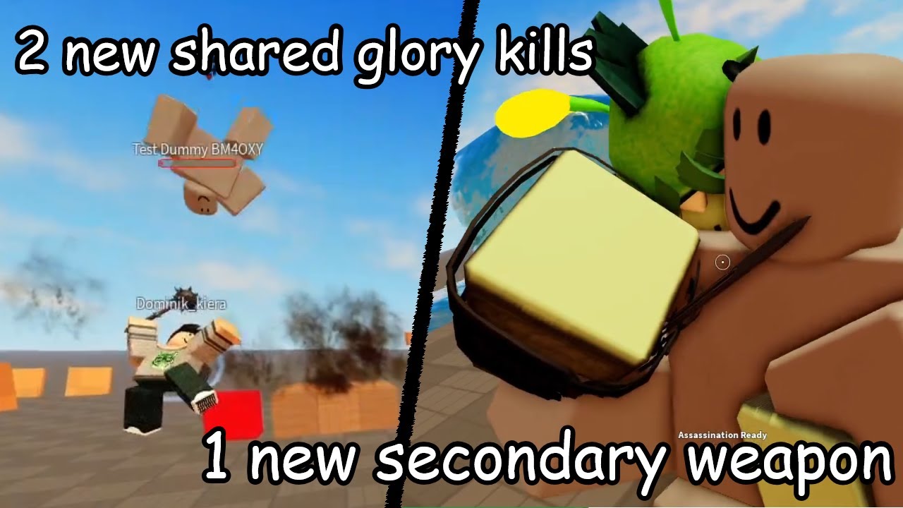 2 NEW shared executions and 1 NEW secondary weapon??? (Combat warriors update!!!)
