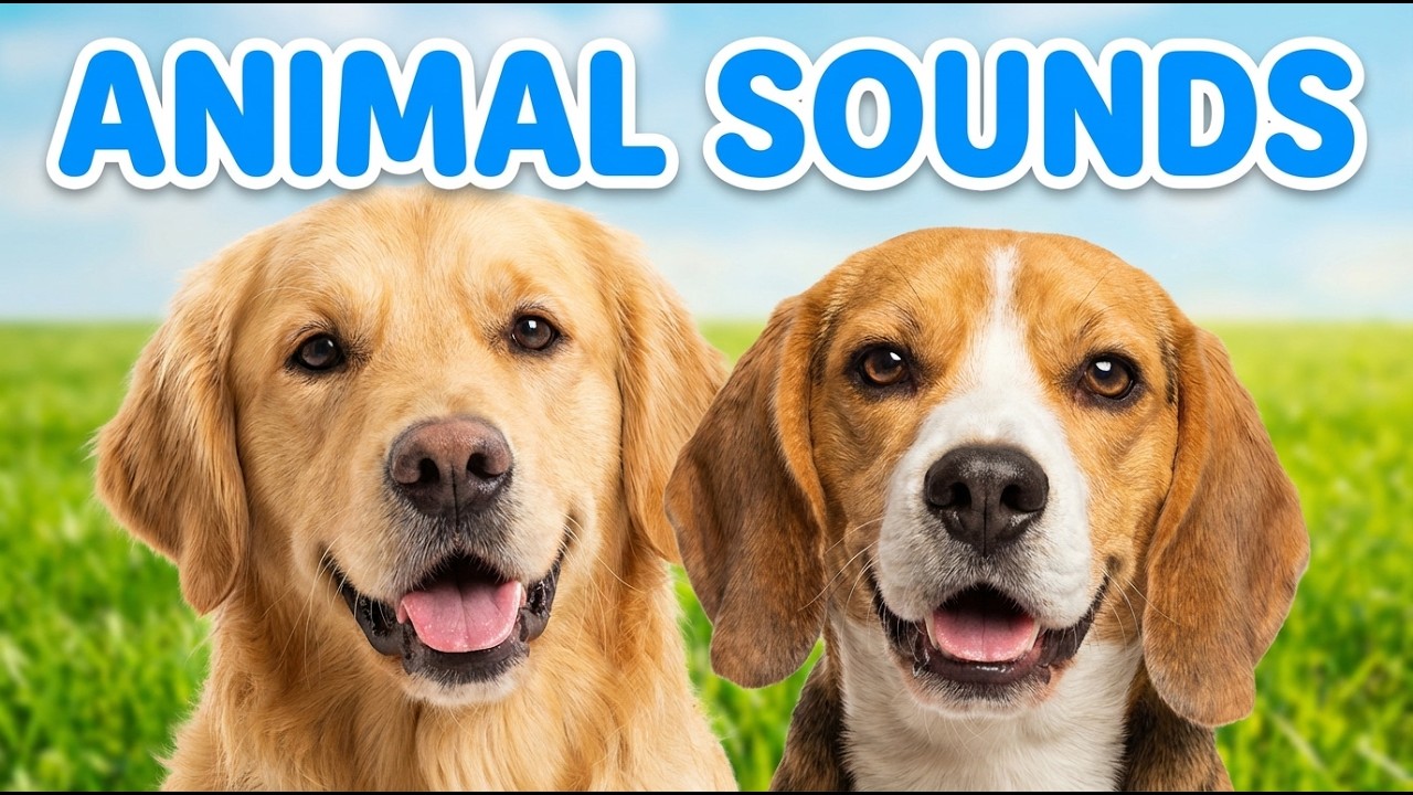 Animal Sounds and Amazing Facts for Kids 🐴| Learn Animal Names & Sounds🐔