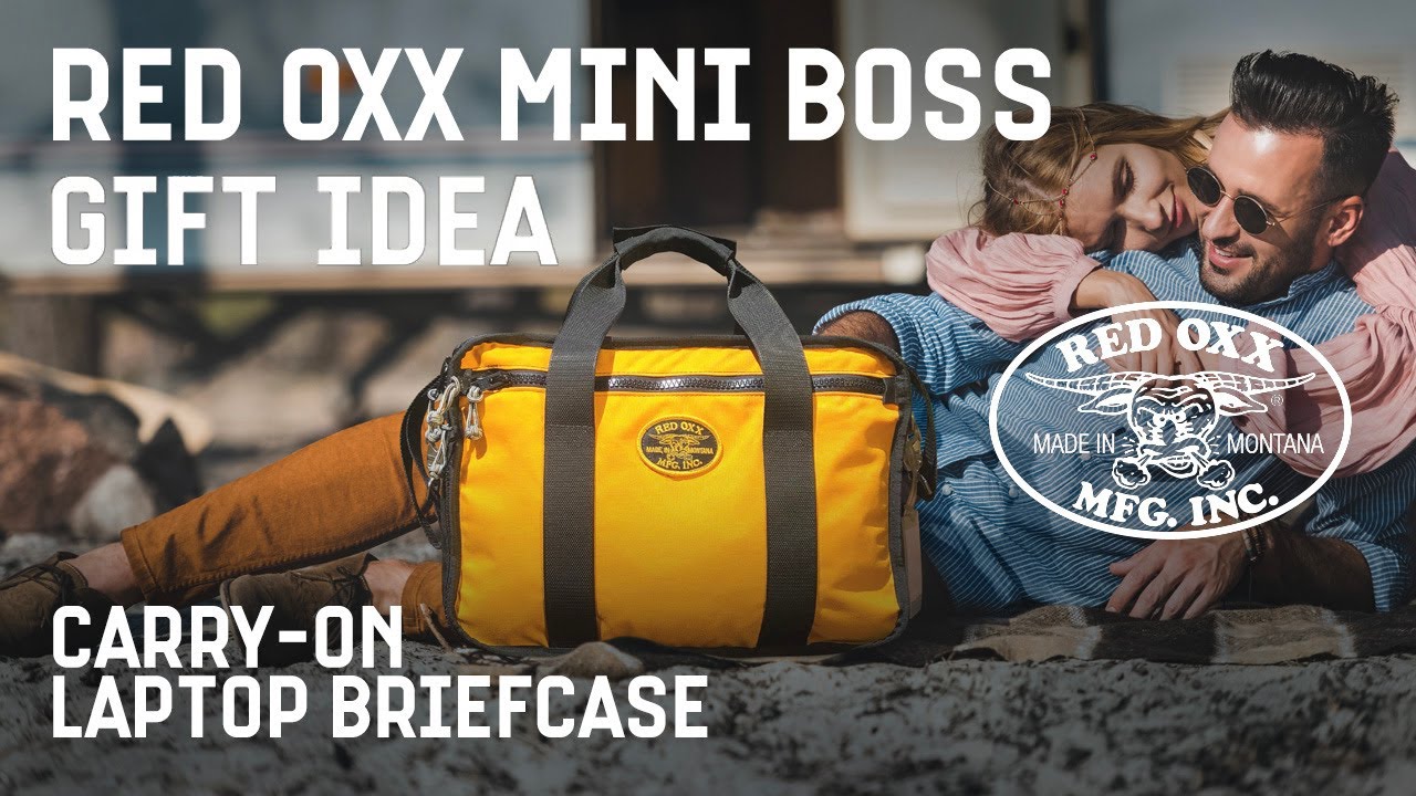 Red Oxx Mini Boss Laptop Business Travel Briefcase - Love List 6 Gift Ideas