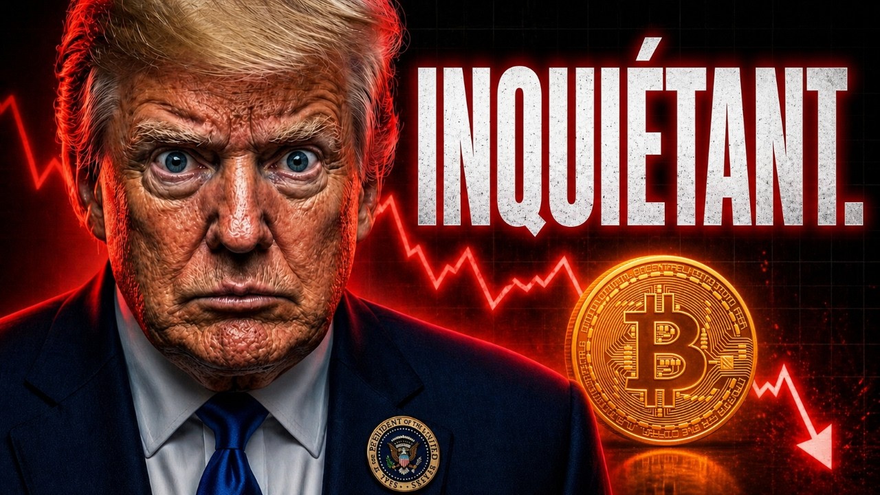 BITCOIN : CE SIGNAL EST ALARMANT ..&nbsp;🚨 (cassure imminente)