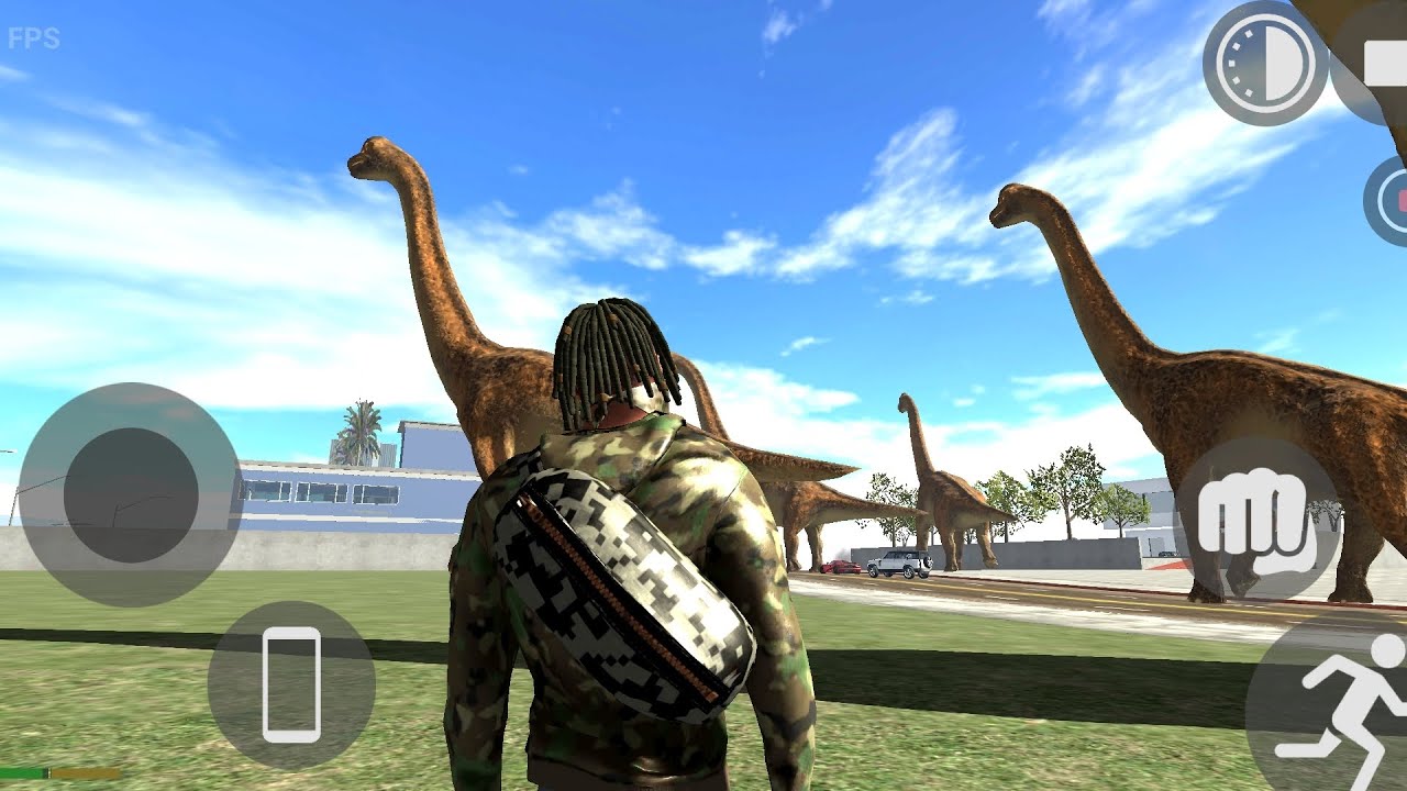 DENOSER ATTACK AND HUNTING IN INDIAN BIKES DRIVING 3D | GAMEPLAY | SNOBI GAMING 