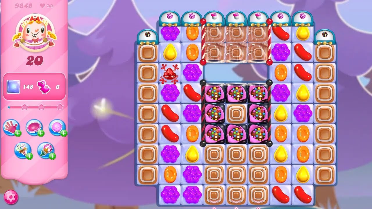Candy Crush Saga LEVEL 9845 NO BOOSTERS (new version)🔄✅