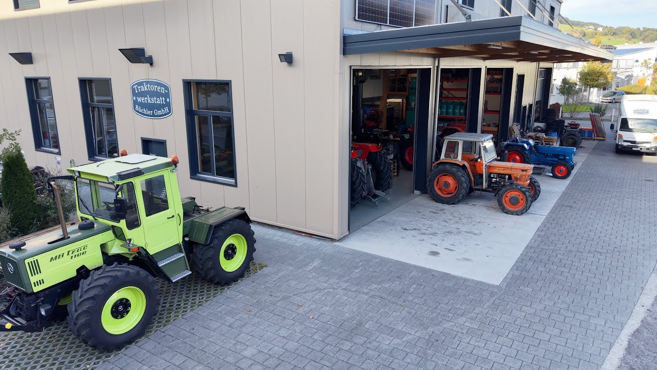 Traktorenwerkstatt Rundgang 🇨🇭 🛠️ 🚜