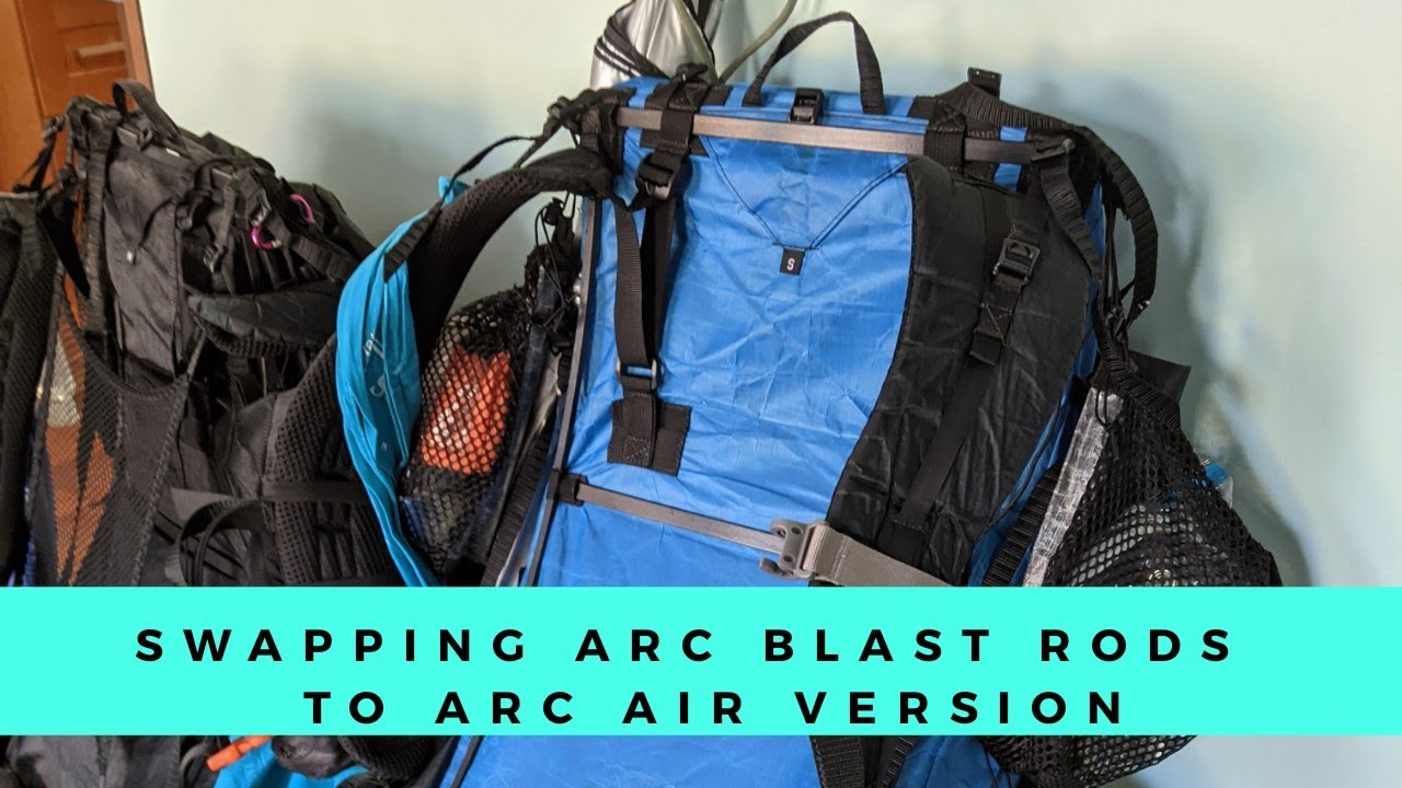 DIY CONVERTING A ZPACKS ARC BLAST BACKPACK SUSPENSION TO THE ARC AIR SYSTEM