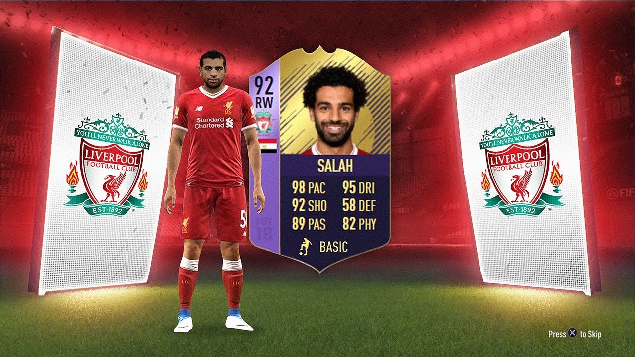 92 RATED POTM MO SALAH! - FIFA 18 Ultimate Team
