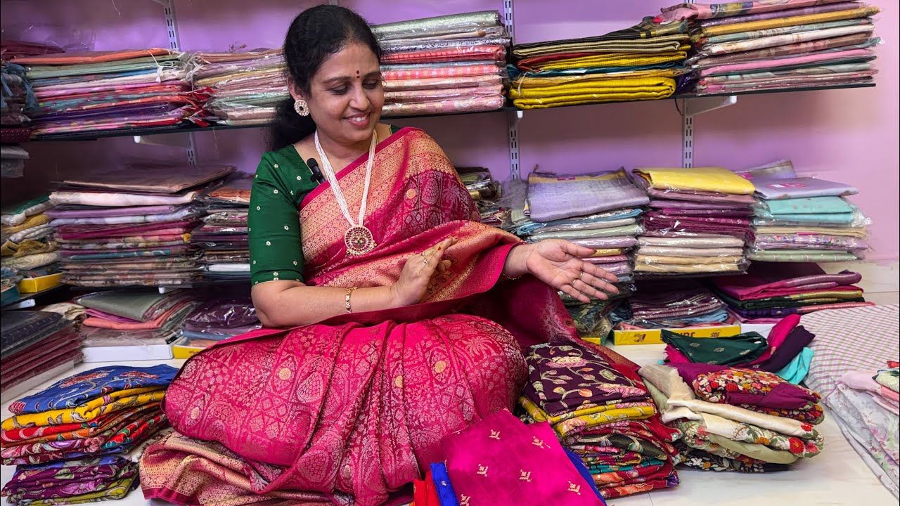 మీకు నచ్చే designer blouses వచ్చేశాయి #fabrics  #blouse  hurry up 👌💐