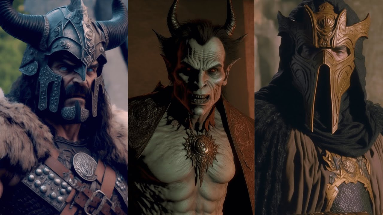 Skyrim the trilogy from the 80's (AI)
