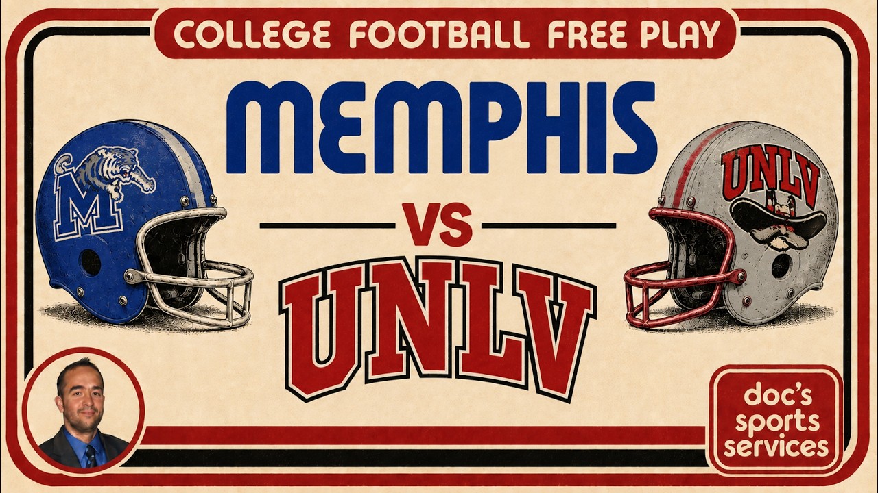 Free College Football Pick: Memphis vs UNLV (8/29/26) Robert Ferringo NCAAF Prediction and Best Bets