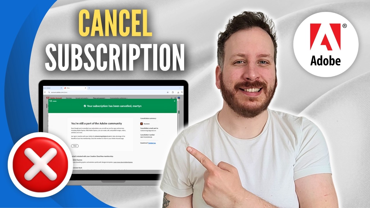 How To Cancel Adobe Subscription