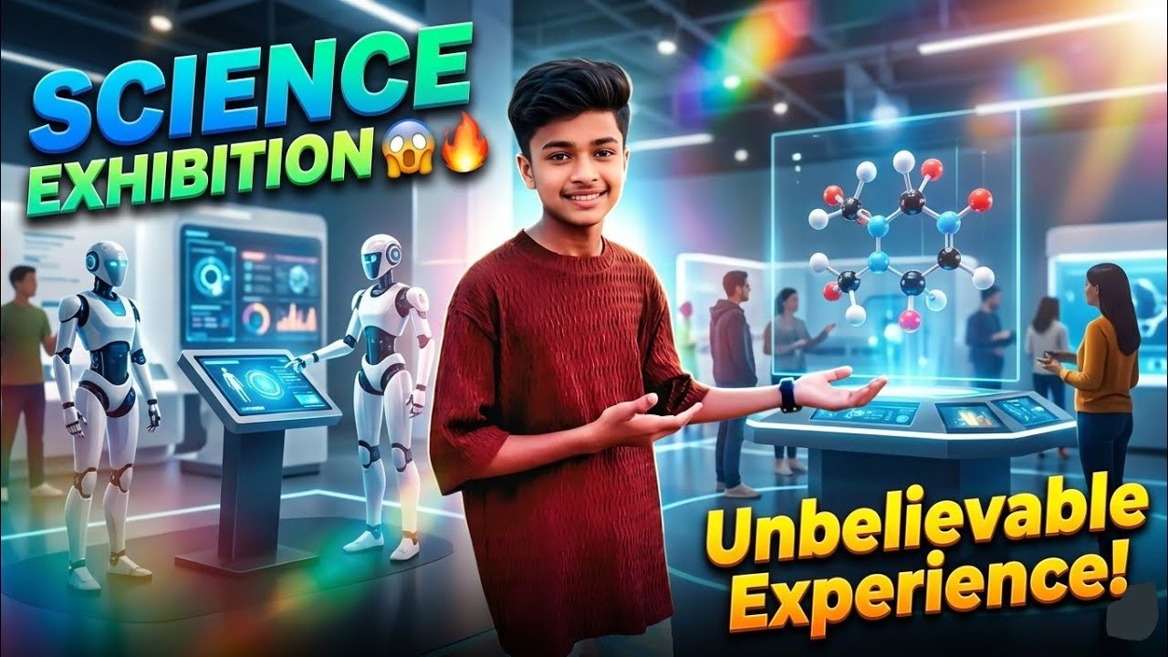 Stream AI Robotics🤖 Science Exhibition 🧪⚗️🔬