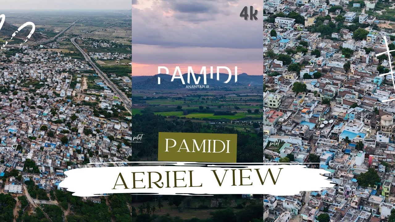 Pamidi, Anantapur ❤️ || Pamidi Aerial view 4k || Anantapur || #anantapur
