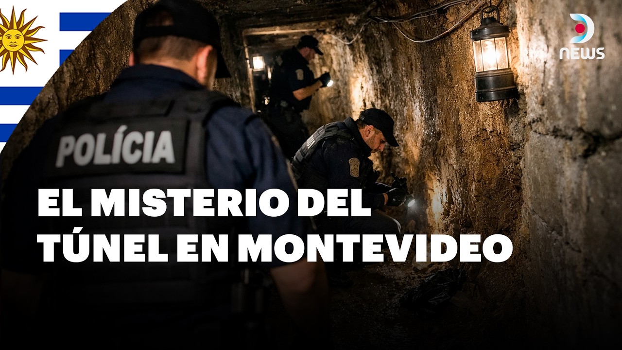 El túnel secreto en Uruguay no habría sido planeado para robar un banco | DNews