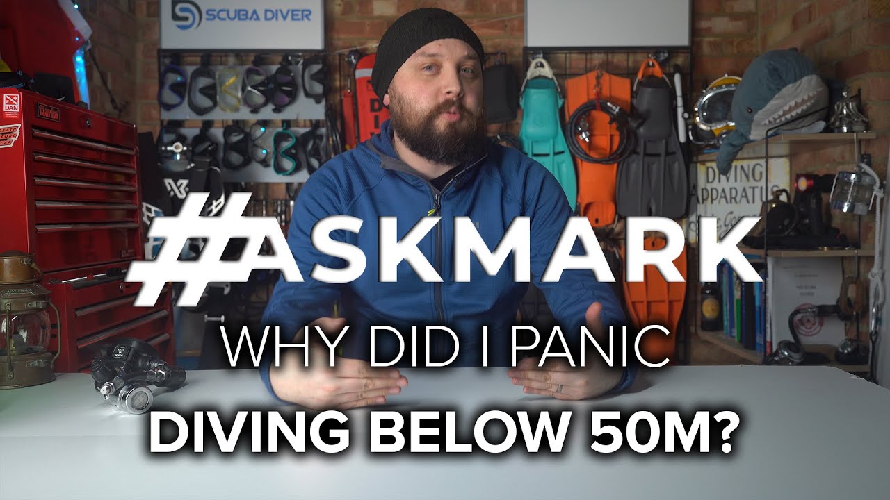 Почему я запаниковал, нырнув глубже 50 метров? #askmark #scuba