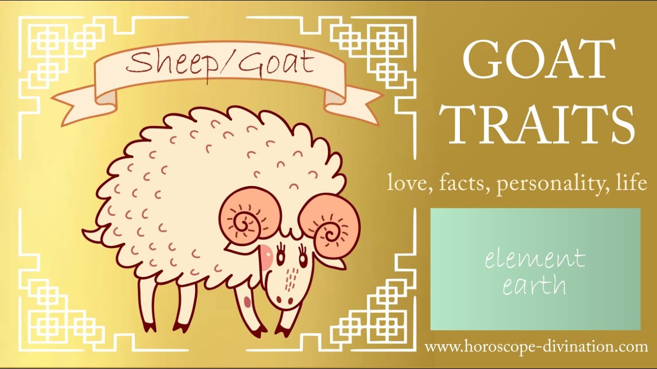Chinese Zodiac Goat/Sheep Personality ━ Goat/Sheep Traits, Love & Feng Shui 羊