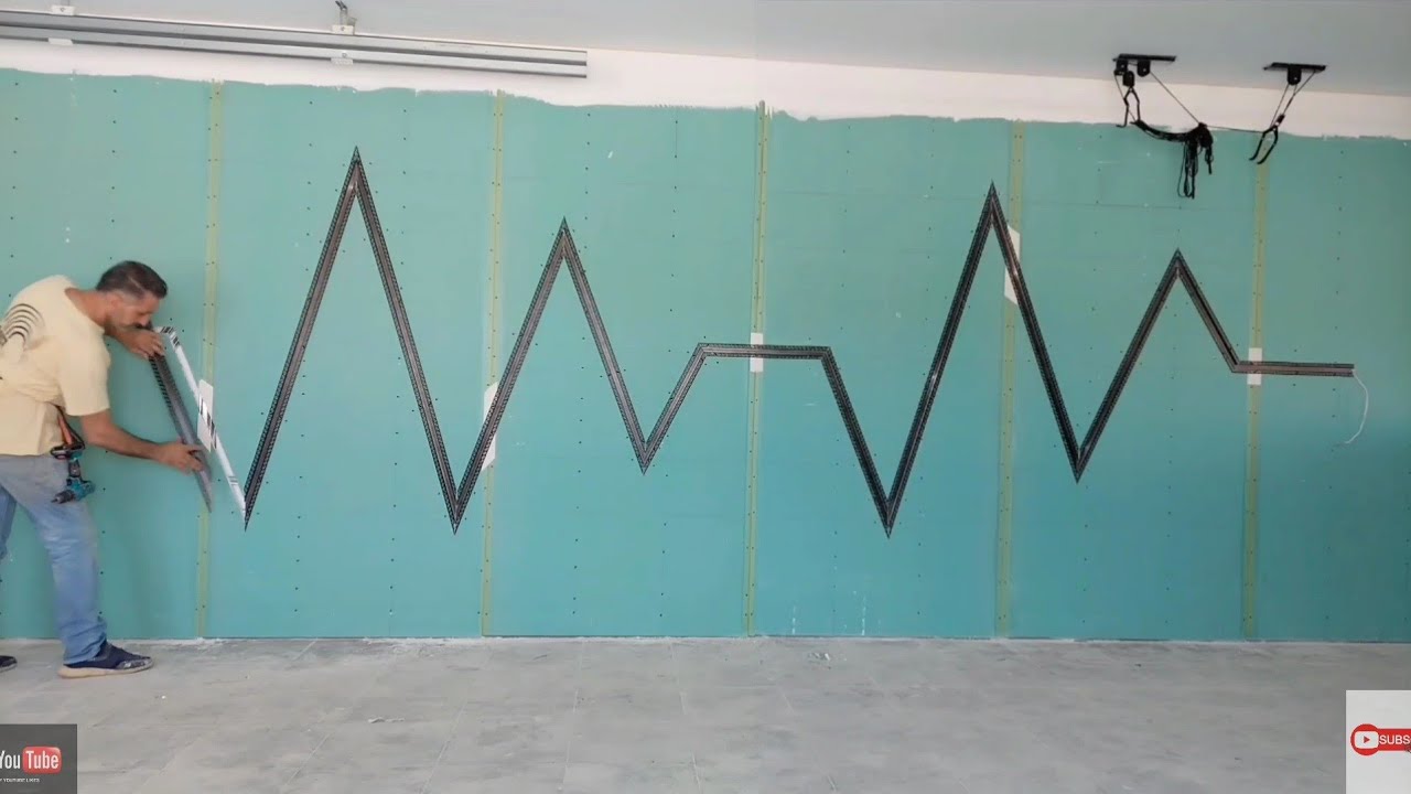Самый красивый светодиодный декор с профилем Heartbeat, который вы можете сделать для своего дома ❤️