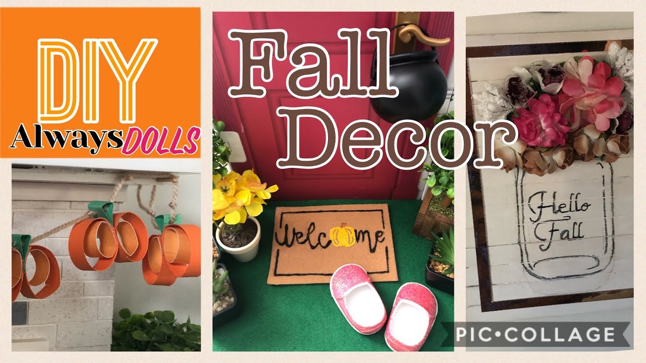 DIY American Girl Fall Decor Ideas