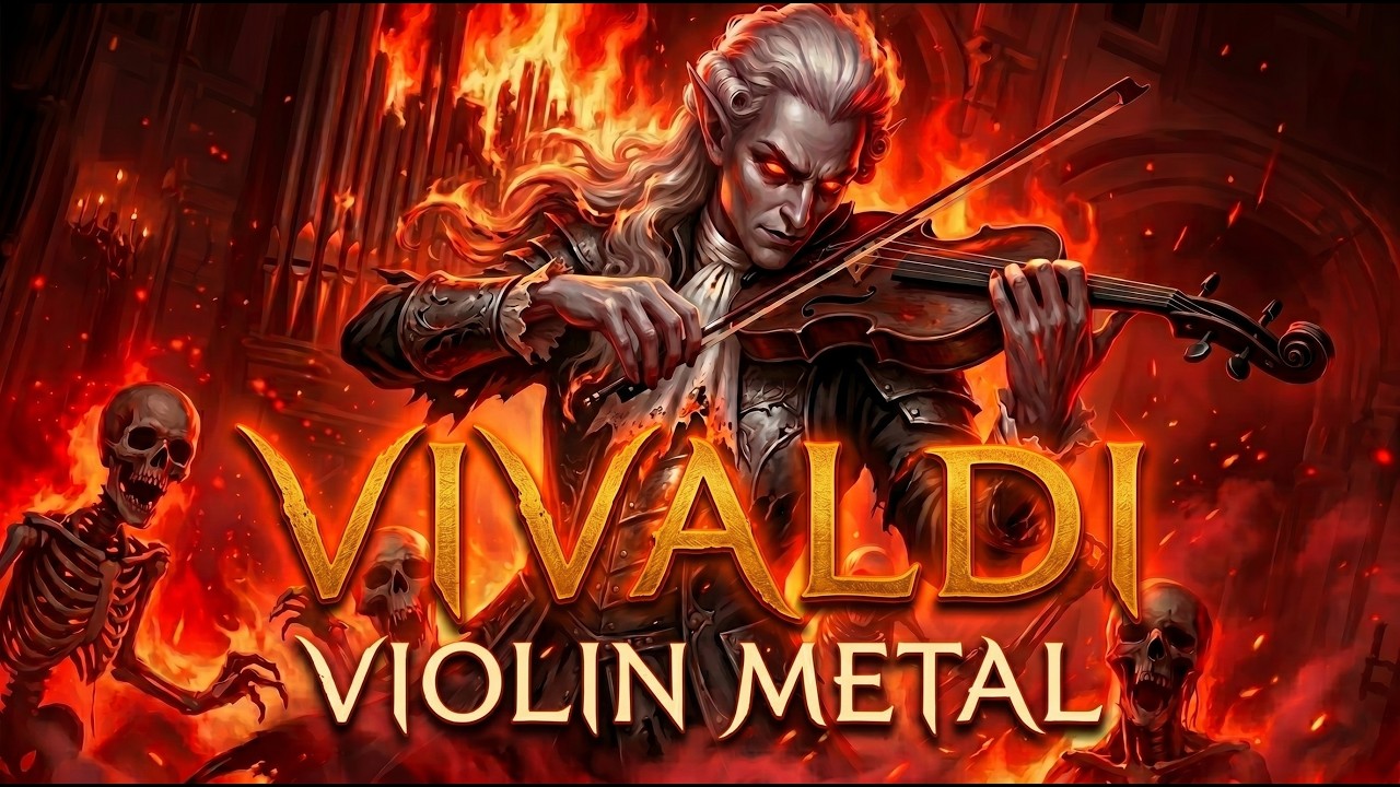 Vivaldi x Heavy Metal | FIRE SEASON | Violin Metal - Power & Energy Playlist 🎻🔥⚔️