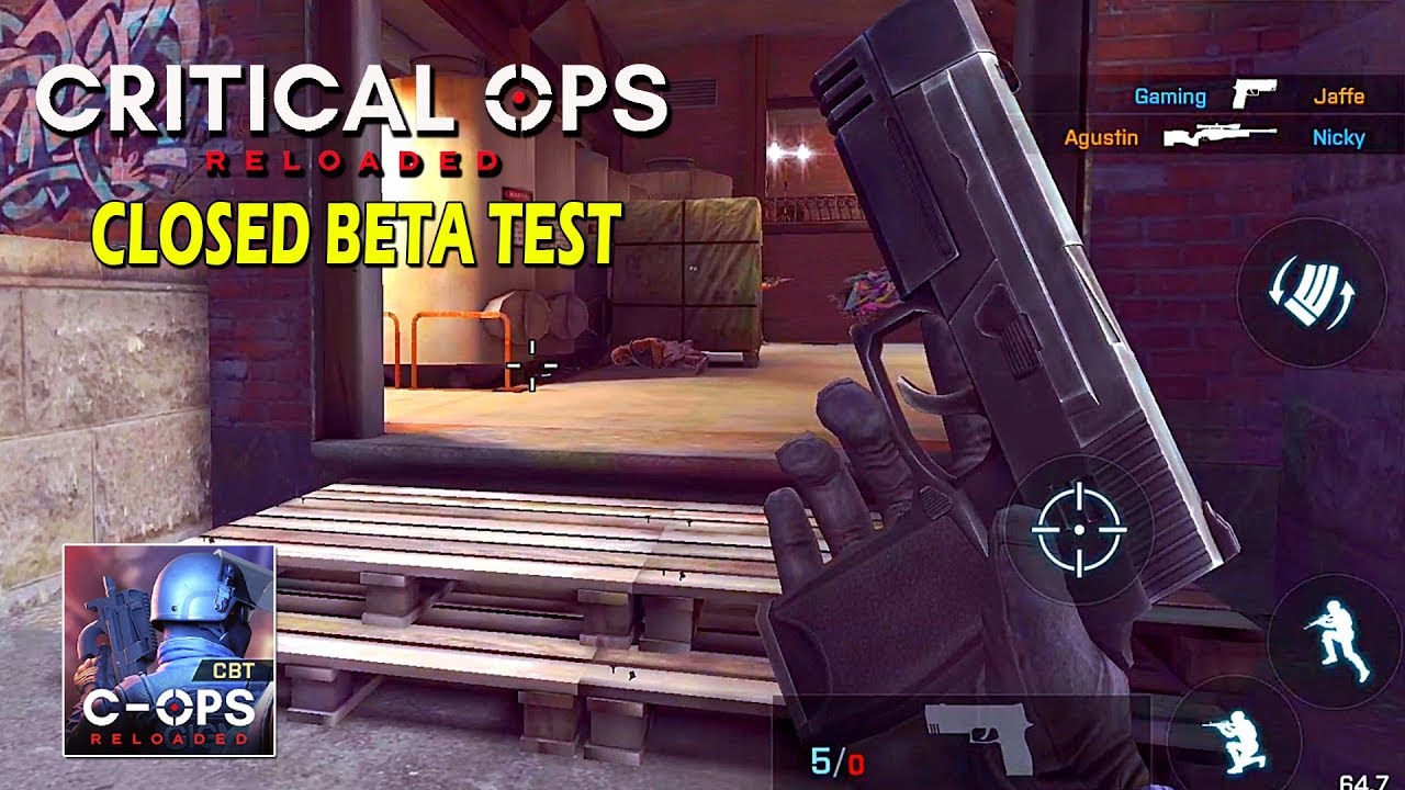 Critical Ops: Reloaded - FPS CBT Gameplay (Android/IOS)