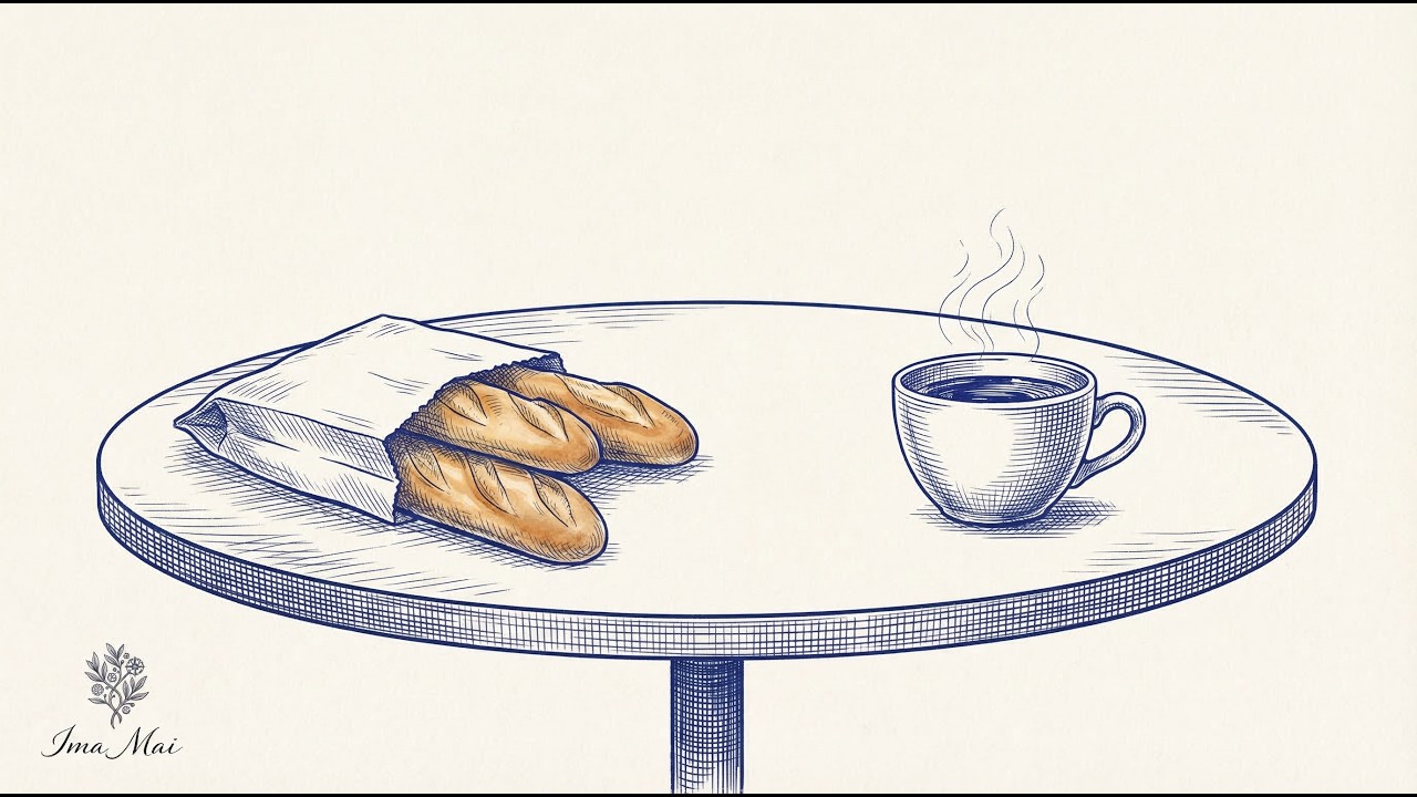 French Jazz Lofi | Montmartre — Three Baguettes