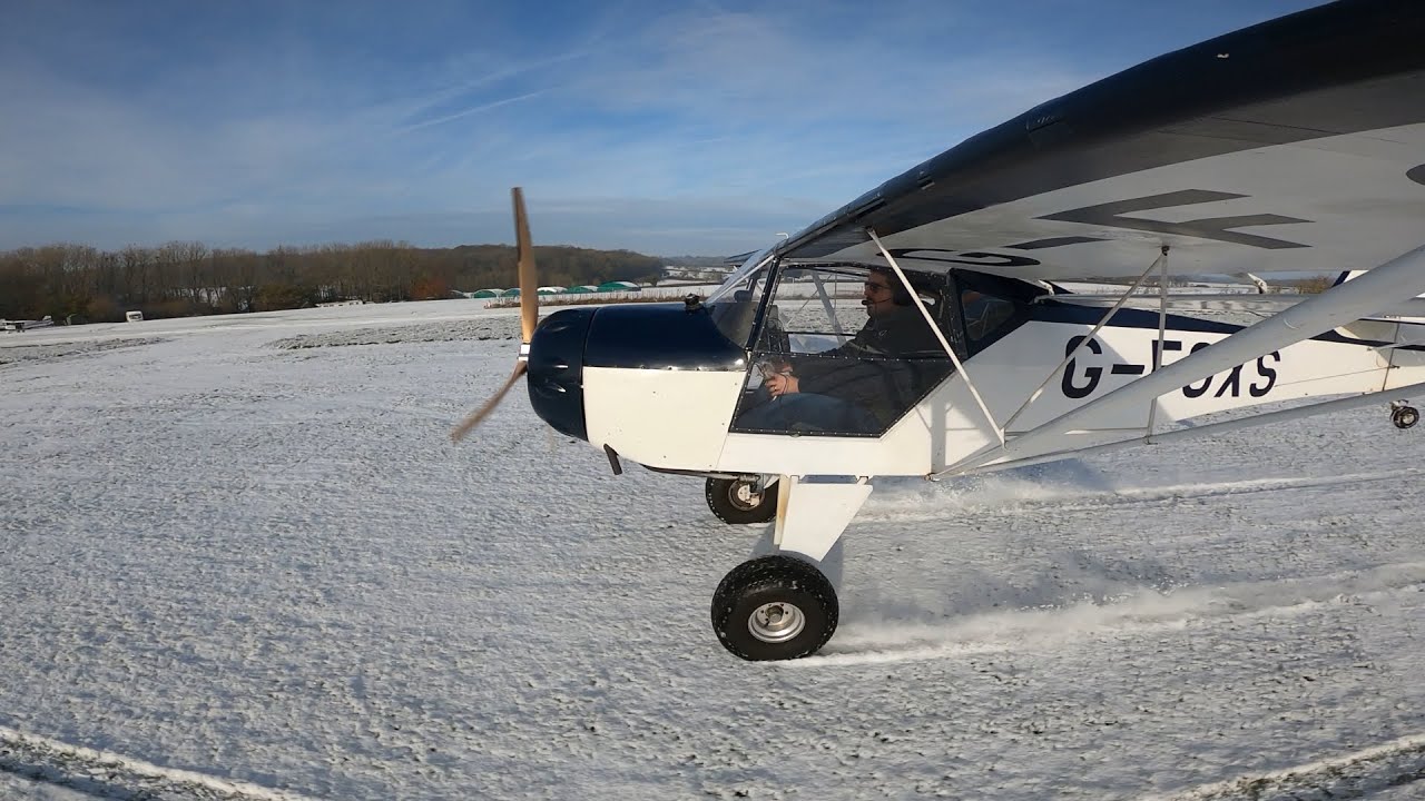 Snow fun in the Kitfox