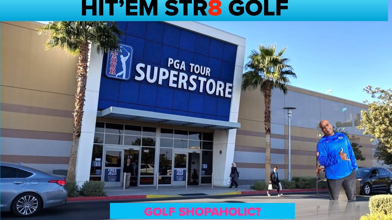 HIT'EM STR8 GOLF - VISITS PGA GOLF SUPER STORE IN MYRTLE BEACH, SC