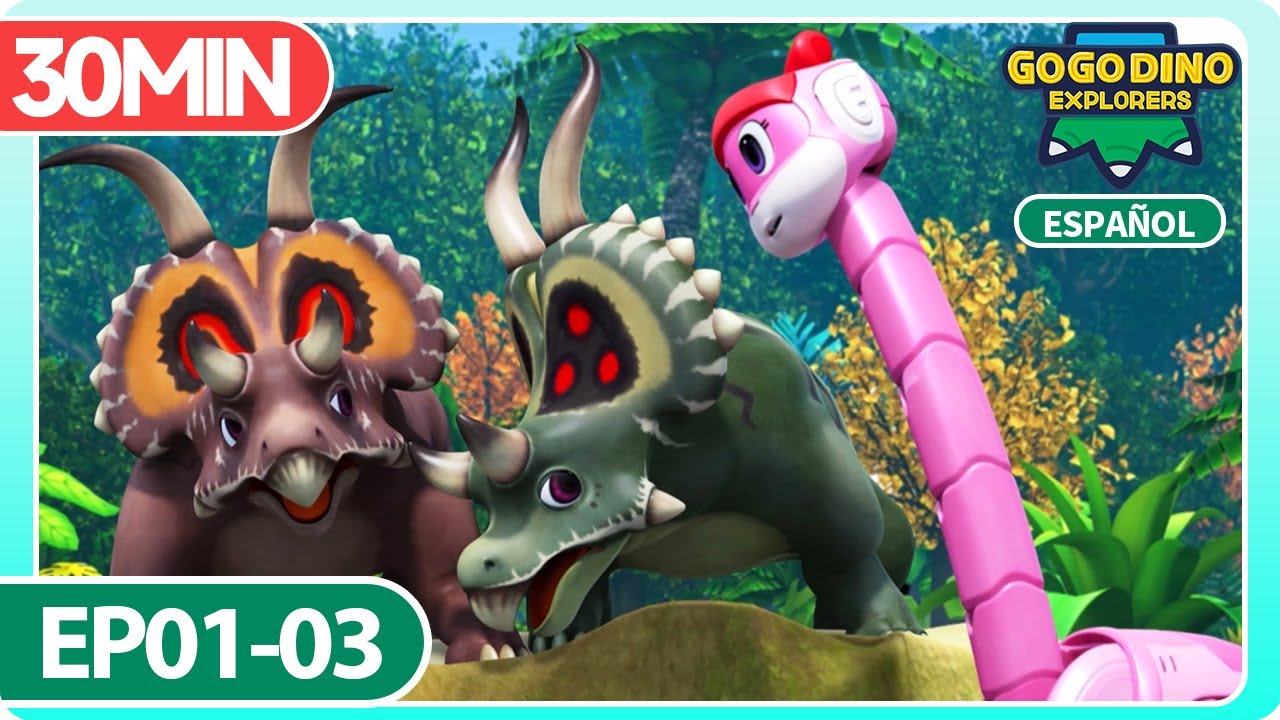 [GOGODINO EXPLORERS II ] EP01-03 | Compilación | Dibujos Animados | Dinosaurios