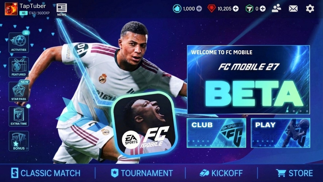 FC 27 BETA MOBILE ( FOR ANDROID ) FC MOBILE 27 CLASSIC ICON TEAM - EA FC 2027 UPDATE FIFA16