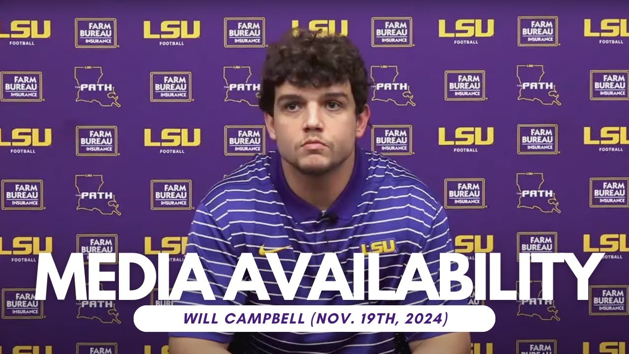 Will Campbell Media Availability (Nov. 19, 2024)