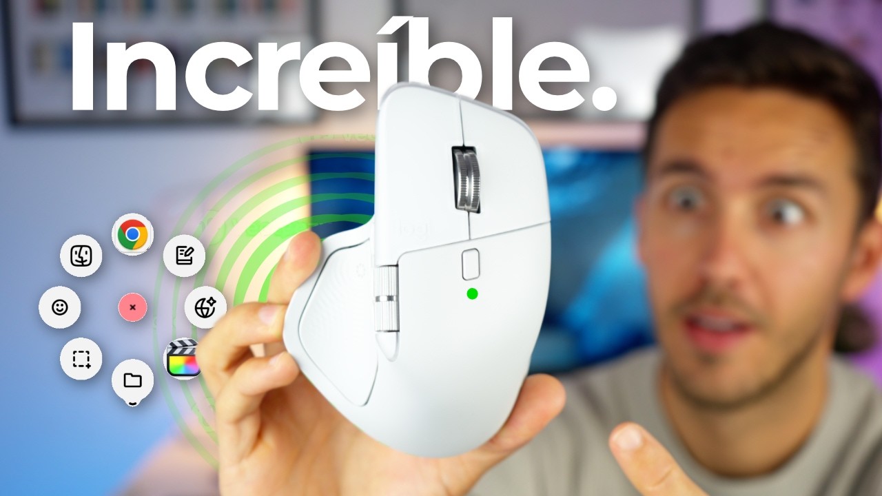 He probado el MEJOR RAT&Oacute;N para PRODUCTIVIDAD del mundo ⚡️ Review Logitech MX Master 4