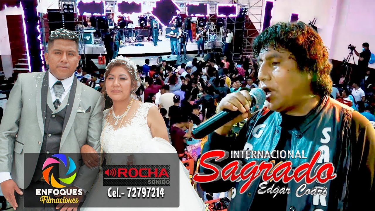Sagrado en vivo en la boda de Rolando y Noemi - Cochabamba 2022