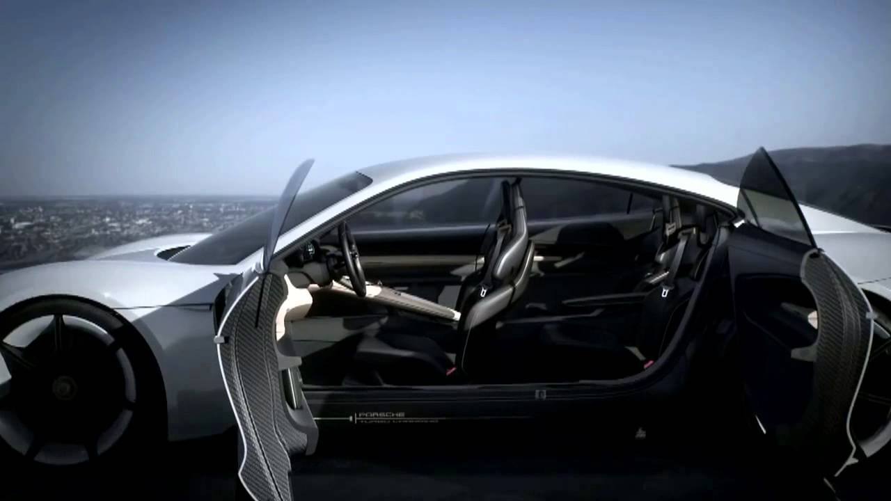 Porsche Mission E. Внутренний дизайн (русская версия). Перевод и озвучка видео ПП Ваня