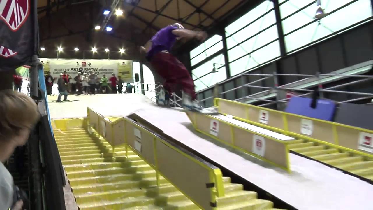 The UnKnown Rider - Michael den Ouden - 50-50 FS 360 at Benelux Railbattle 2013 - Men, Benelux...