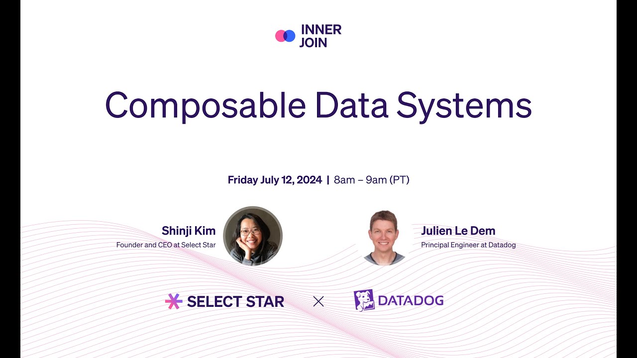 Parquet and Composable Data Systems with Julien Le Dem