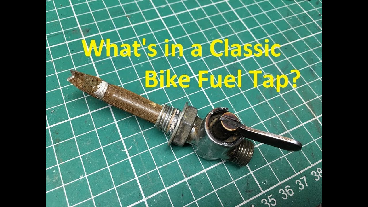 Classic Motorcycle Fuel Tap - Tear down