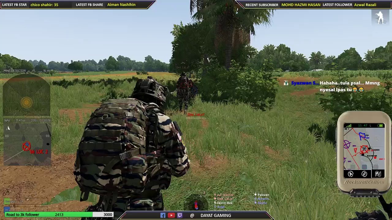 Arma 3 Malaysia - H&M Tanoa [ 5th Division Arma Malaysia ] - Episode 13