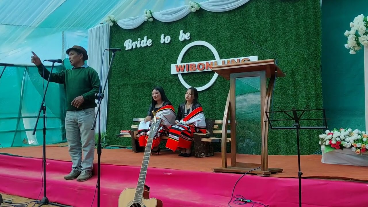 Wonderful  Comedian from taningzam. at Malek Send off program, 29 Nov. 2024,@ malek ,