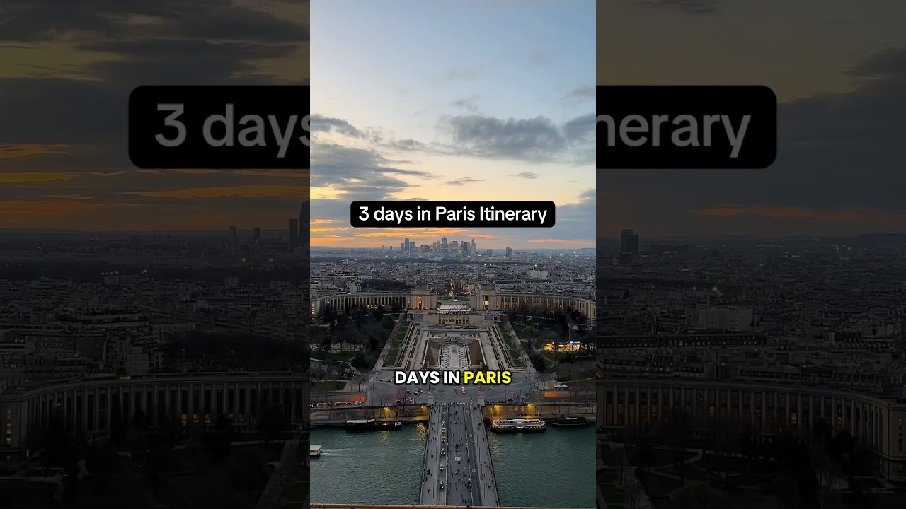 3 Days in Paris Itinerary and recommendations based on our experience!