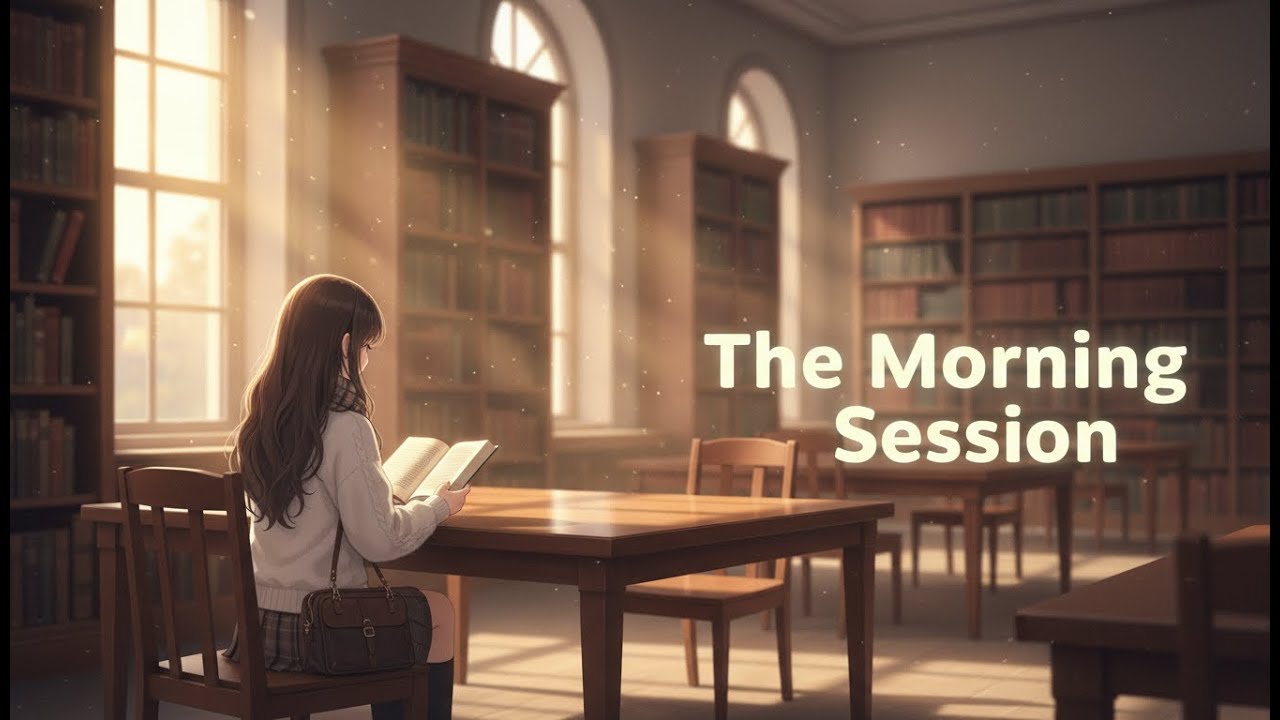 Watching the sun rise from the Library 🌅 Hopeful Chill Lofi