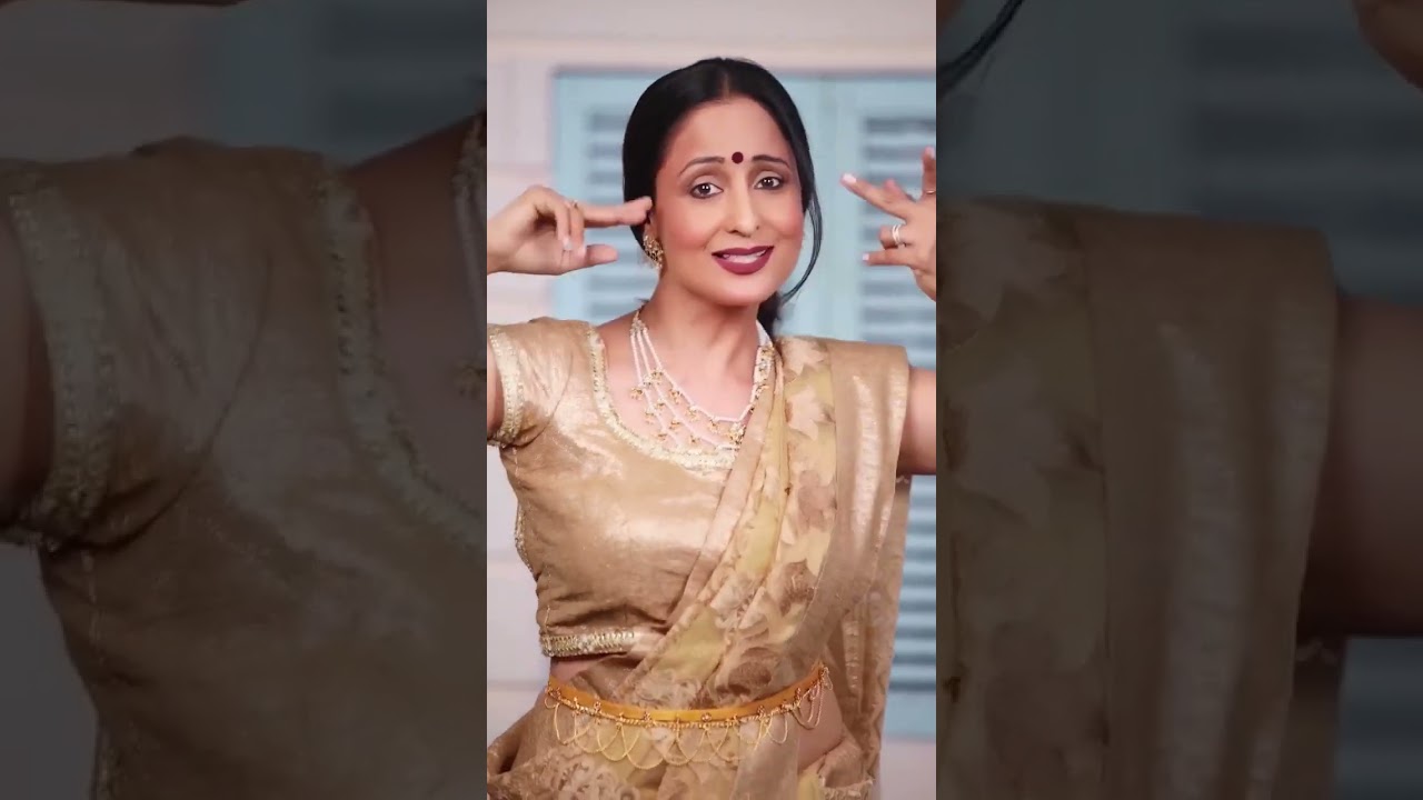 Dancing is Fun | Lataa Saberwal | Saree Style + Jewellery #ashortaday #shorts