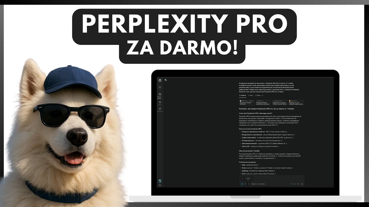 Perplexity PRO - ROK za Darmo Do 30 Czerwca 2025!.