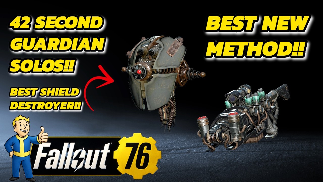 Fallout 76 — Самый быстрый способ получить нового Стража!! 42 секунды!! (Гуль)