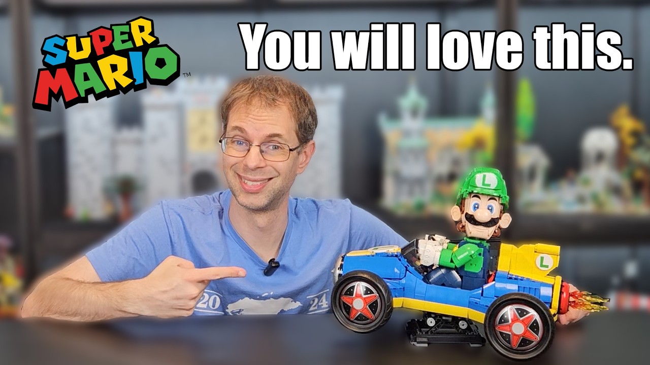 Этот набор Lego меня удивил | Независимый обзор Luigi & Mach 8